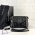 YVES SAİNT LAURENT PUFFER SMALL MONOGRAM GUMUS